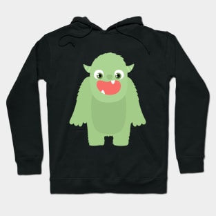 Monster Hairy Halloween Creature Skin Beast Hoodie